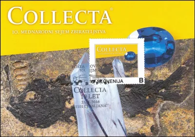 POŠTA SLOVENIJE NA SEJMU COLLECTA 2016 10 LET   